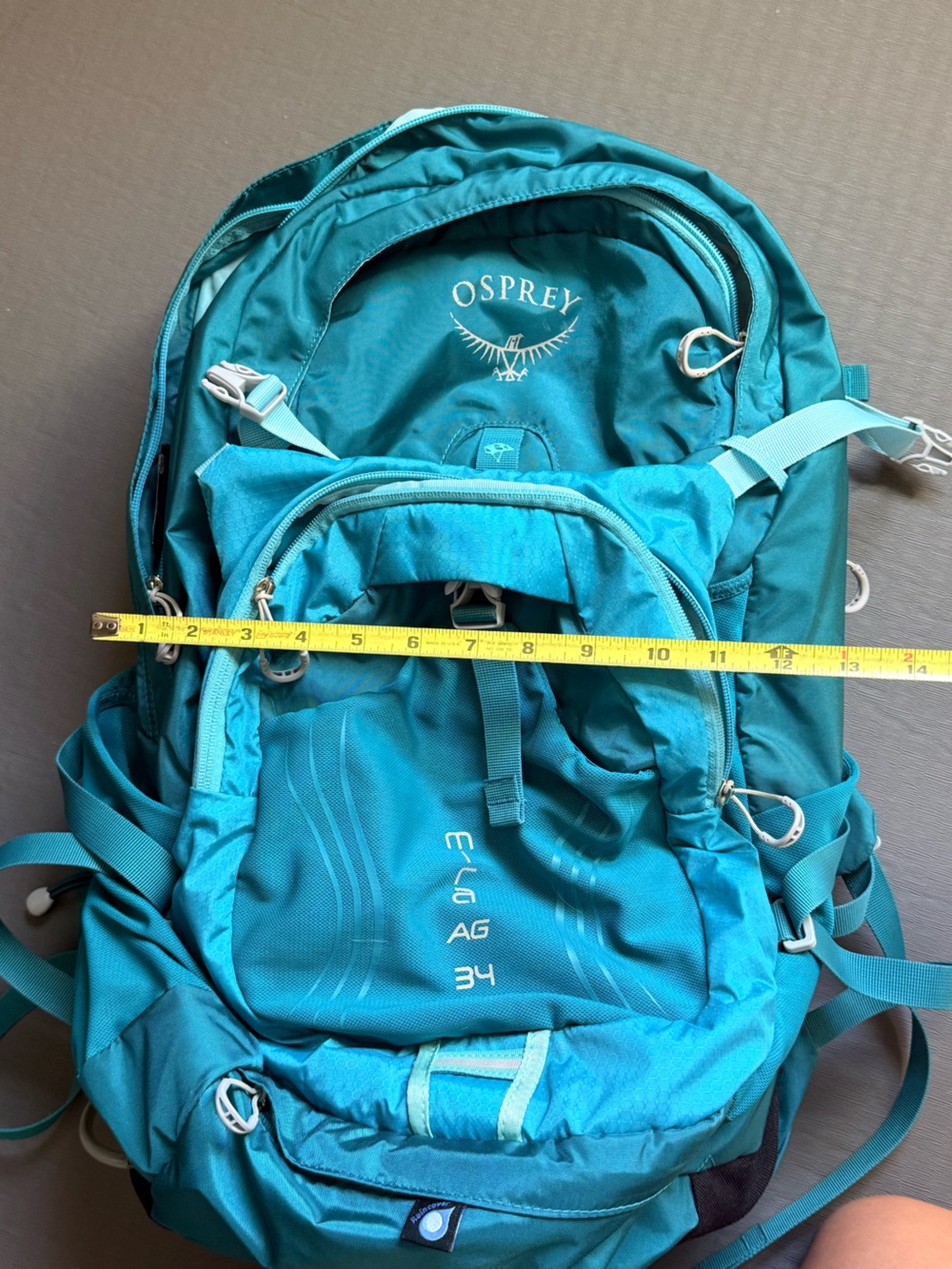 OSPREY Teal Blue Mira AG 34L Women’s Backpack - Picture 3 of 15